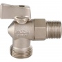 Кран шаровой угловой 1/2"НР х 3/4"НР Itap 392 для стиральной машины