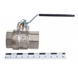 Кран шаровой 3/4"ВР/ВР Stout полнопроходной рычаг черный