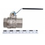 Кран шаровой 3/4"ВР/ВР Stout полнопроходной рычаг черный