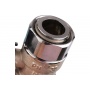 Кран шаровый c накидной гайкой 3/4"ВР х 3/4" Stout бабочка черная