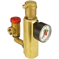Группа безопасности 1" Giacomini c воздухоотводчиком, предохранительным клапаном и манометром