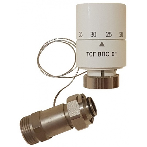 Головка термостатическая с выносным проточным сенсором ТСГ ВПС-01 купить в интернет магазине Санрай73