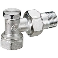 Кран отсечной со сгоном угловой 1/2" Giacomini