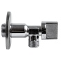 Кран шаровой угловой Giacomini 1/2"нр х 1/2"нр для смесителя