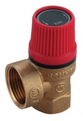 Клапан предохранительный 1,5bar 1/2"вр х 3/4"вр Rommer для систем отопления