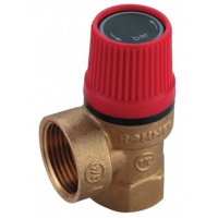 Клапан предохранительный 1,5bar 1/2"вр х 3/4"вр Rommer для систем отопления