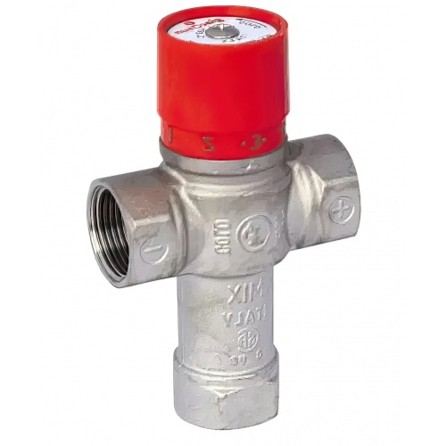 Термостатический смесительный клапан Giacomini 3/4"вр, 38-60C, 2.0м3/ч купить в интернет магазине Санрай73