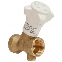 Клапан балансировочный Giacomini DN20, 4.4м3/ч, 3/4"вр, без штуцеров, со сливом