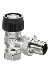 Вентиль термостатический со сгоном угловой 1/2" Oventrop серии A, для термостатов М30х1,5