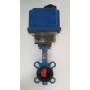 Затвор поворотный дисковый DN50 PN16 Tecofi VPI4448 с электроприводом PSR-E50 Automation 230VAC