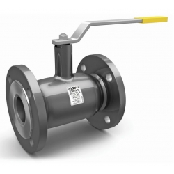 Кран шаровой фланцевый LD Ду 32/24 PN40 неполнопроходной, сталь 20, рукоятка