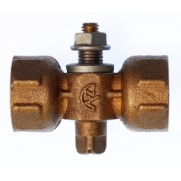 Кран трёхходовой для манометра Ру16 Ду15 G1/2xM20x1,5 11б18бк(у)1 без рукоятки