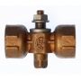 Кран трёхходовой для манометра Ру16 Ду15 G1/2xM20x1,5 11б18бк(у)1 без рукоятки