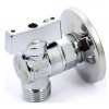 Кран шаровой угловой 1/2"НР/НР Bugatti Miami для бытовой техники
