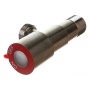 Кран угловой 1/2"НР х 3/4"НР Fmark для стиральной машины, сатин, красный