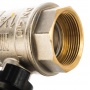 Кран шаровой 1 1/2"ВР/ВР LD Pride рычаг черный
