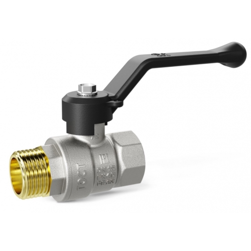 Кран шаровой 2"ВР/НР LD Pride рычаг черный купить в интернет магазине Санрай73