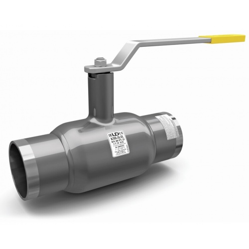 Кран шаровой под приварку LD Ду 100/80 PN25 неполнопроходной, сталь 20, рукоятка купить в интернет магазине Санрай73