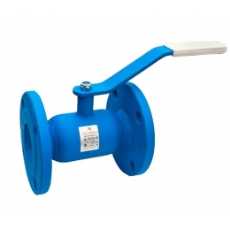 Кран шаровой фланцевый PR Ду 40/32 PN40, 165мм, стандартнопроходной, рукоятка