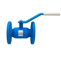 Кран шаровой фланцевый PR Ду 40/32 PN40, 165мм, стандартнопроходной, рукоятка