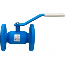 Кран шаровой фланцевый PR Ду 65/50 PN16, 200мм, стандартнопроходной, рукоятка