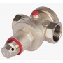Редуктор давления поршневой под манометр 1 1/4"вр Rommer PN25, 1-5.5 бар