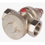 Редуктор давления поршневой под манометр 1 1/4"вр Rommer PN25, 1-5.5 бар