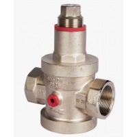 Редуктор давления поршневой под манометр 1 1/4"вр Rommer PN25, 1-5.5 бар