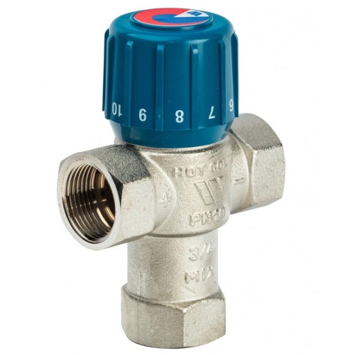 Термостатический смесительный клапан Watts Aquamix 3/4"вр, 25-50C, 1.9м3/ч купить в интернет магазине Санрай73
