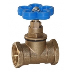 Вентиль 1 1/4"ВР латунный БАЗ латунный