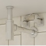 Кран шаровой угловой 1/2"НР/НР Iddis Optima Home, квадрат, для подключения сантехприборов