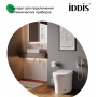 Кран шаровой угловой 1/2"НР/НР Iddis Optima Home, ручка, для подключения сантехприборов