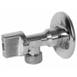 Кран шаровой угловой 1/2"НР/НР Terma TRm 721 L86 для подключения сантехприборов