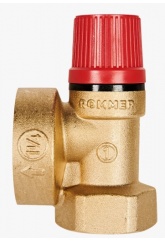 Клапан предохранительный 3bar 1"вр x 1.1/4"вр Rommer для систем водоснабжения