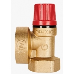 Клапан предохранительный 3bar 1"вр x 1.1/4"вр Rommer для систем водоснабжения