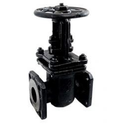 Задвижка чугунная Ду50 Ру10 30ч6бр до +90 С, фланцевая