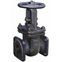 Задвижка чугунная Ду100 Ру10 30ч6бр до +225 С, фланцевая