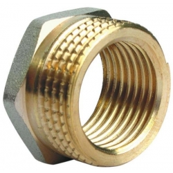 Футорка 2"нр х 1 1/2"вр  латунная