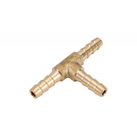 Тройник 6мм х 6мм х 6мм соединительный латунный
