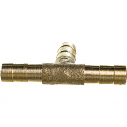 Тройник 8мм х 8мм х 8мм соединительный латунный