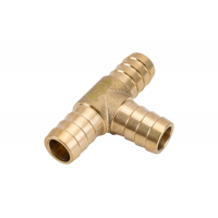 Тройник 12мм х 12мм х 12мм соединительный латунный