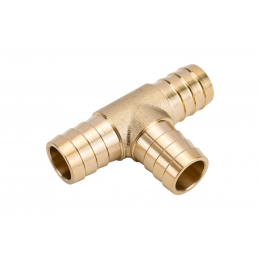 Тройник 14мм х 14мм х 14мм соединительный латунный