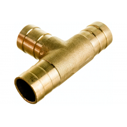 Тройник 16мм х 16мм х 16мм соединительный латунный