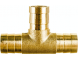 Тройник 16мм х 16мм х 16мм соединительный латунный