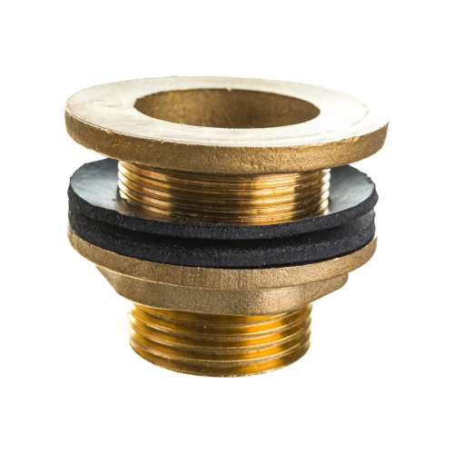 Штуцер сливной 1"нр латунный купить в интернет магазине Санрай73