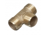 Тройник 1/2"нр латунный