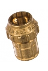 Муфта 25мм х 3/4"вр TIEMME компрессионная латунная для труб PE-PEHD-PeX