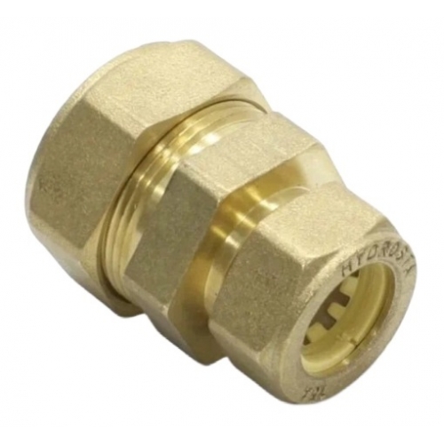 Соединение 20мм х 15мм Hydrosta для нержавеющей гофротрубы купить в интернет магазине Санрай73