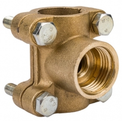 Врезка 1/2" х 1/2"вр х 1/2" латунная