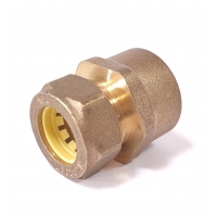 Соединение 15мм х 3/4"вр Hydrosta для нержавеющей гофротрубы